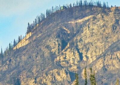 Lavina Fire Lookout Loss